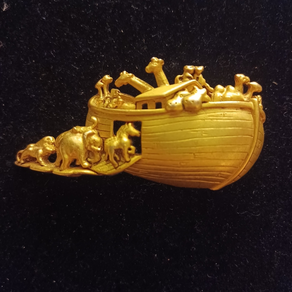AJC Noah's Ark Brooch